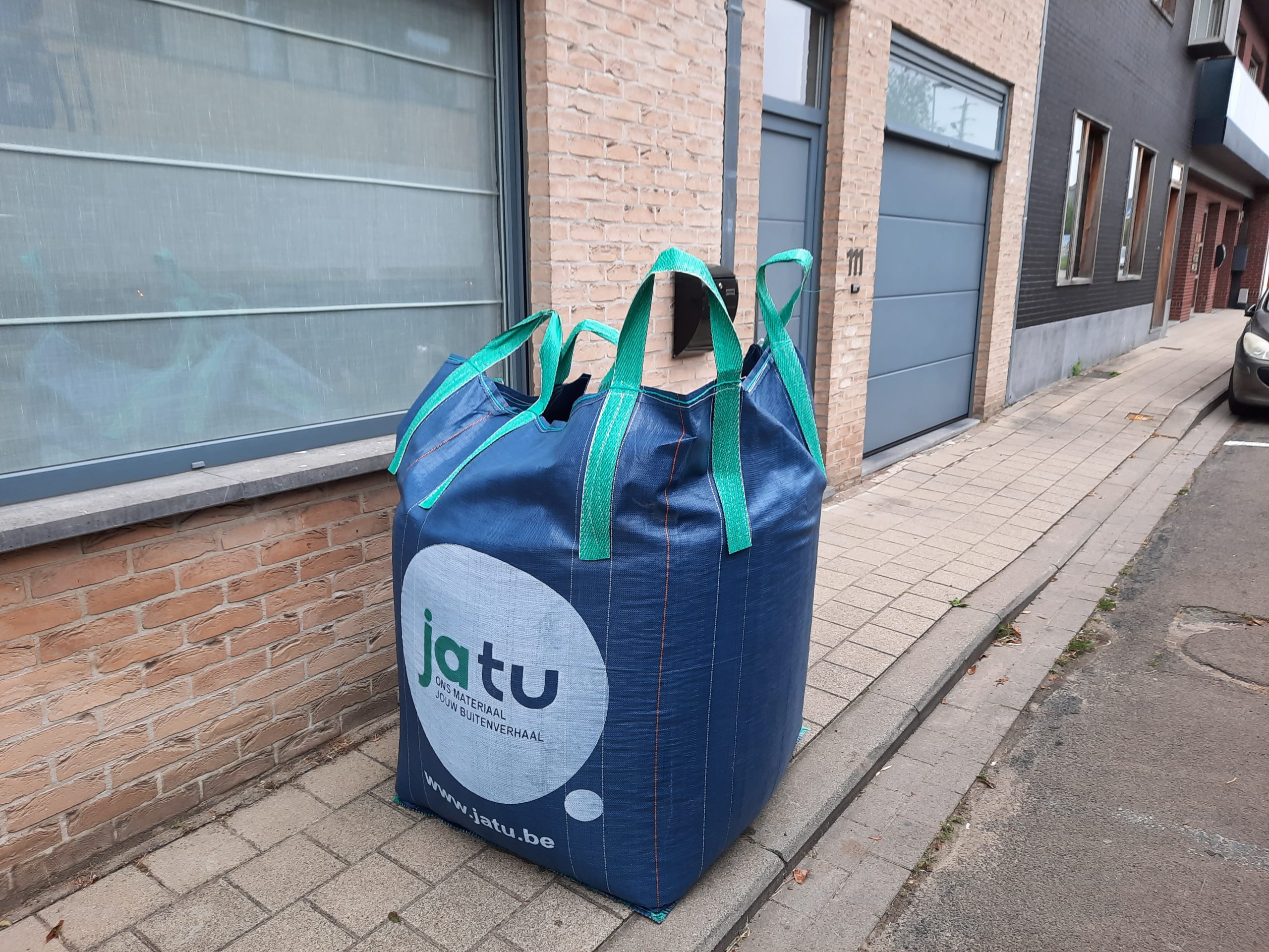 Levering big bags aan huis - Transport Jatu.be