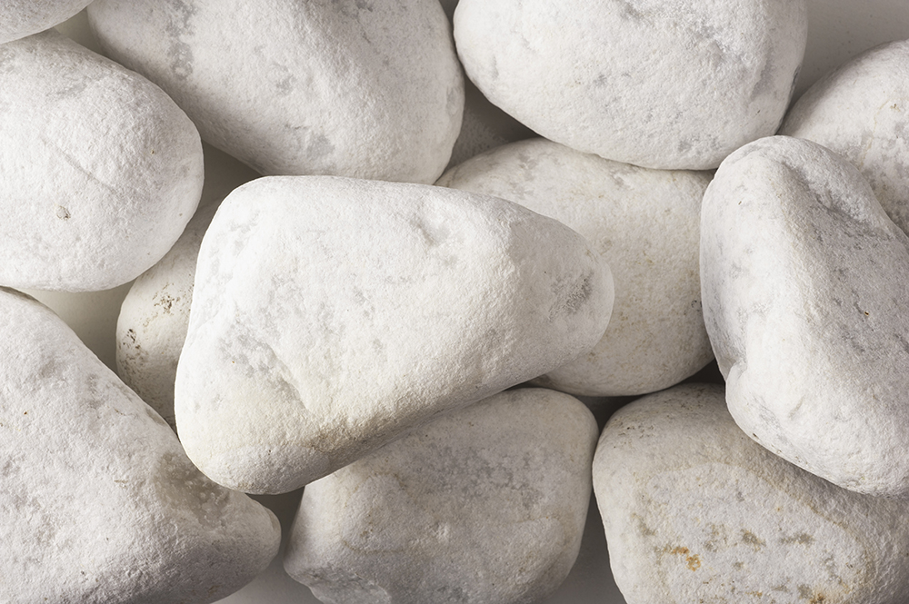 Grote Carrara keien kopen voor steenkorven, formaat 60 tot 100mm - Jatu.be grindwebshop