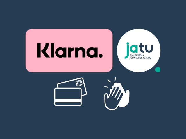Uitgesteld betalen op Jatu.be met Klarna