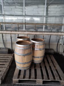 kastanje hout vat 60L